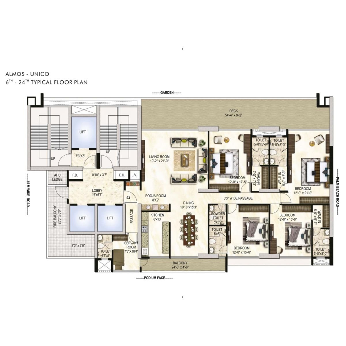 One-Akshar-Floor-Plan-Almos-Unico-6th-24th